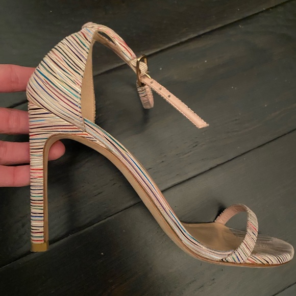 Stuart weitzman nudistsong size 6 multicolored - Picture 2 of 5